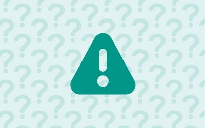 I saw a red error message, what does it mean?